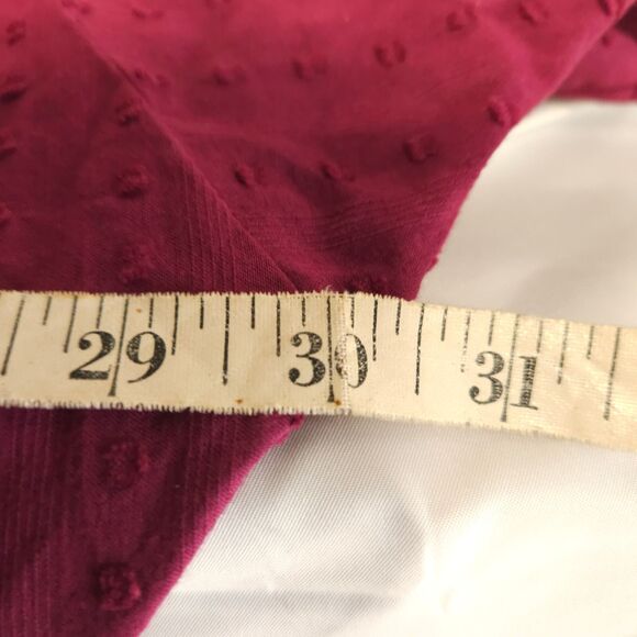 Anthropologie Pilcro Womens Purple Small The Tavi Button Down 3/4 Sleeve Shirt - Picture 5 of 7